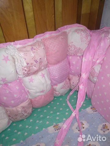 Комплект бортиков в кроватку