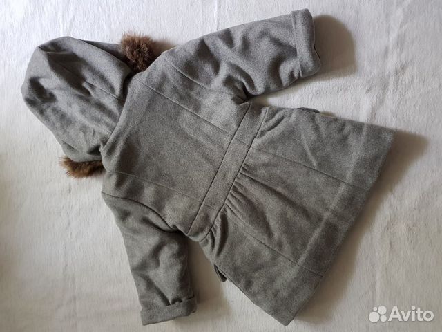 Новое утепленное пальто для девочки Новое утепленное пальто для девочки