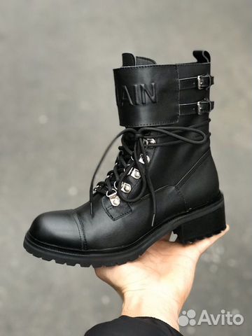 Осенние Женские Ботинки Balmain