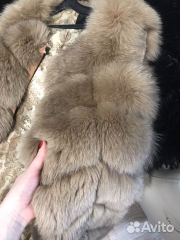 Жилет из песца Жилет из песца