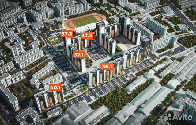 1-к квартира, 26.5 м², 1/18 эт.