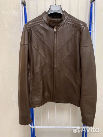 Куртка кожаная мужская