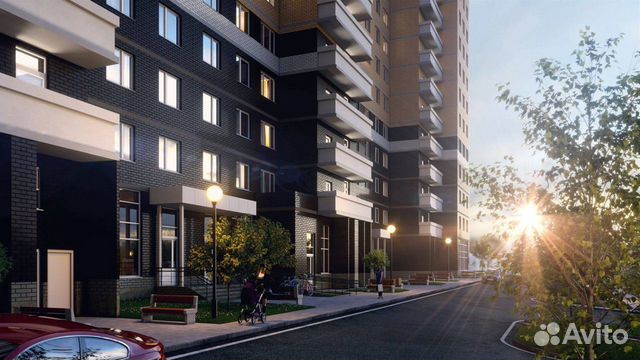 1-к квартира, 40.1 м², 19/25 эт.