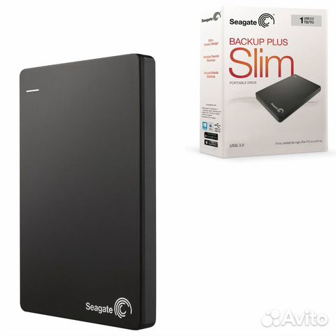 Внешний жесткий диск HDD Seagate 1 TB Backup