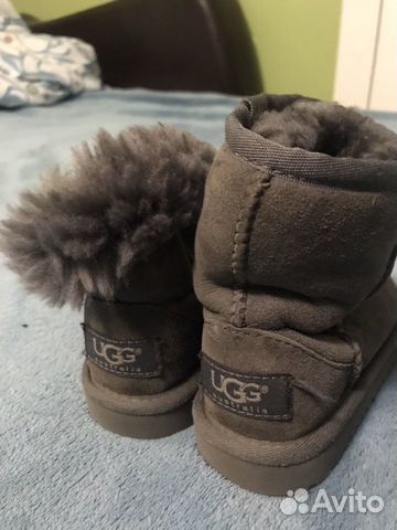 Угги детские серые Угги детские серые