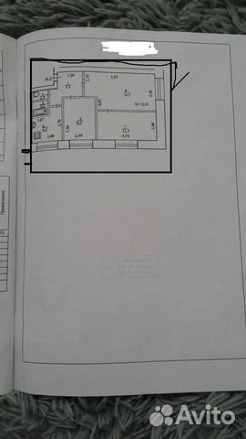 3-к квартира, 51.2 м², 1/5 эт.