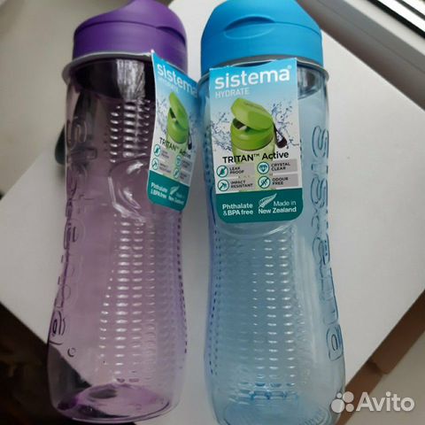 Новые Бутылки для воды sistema 800мл
