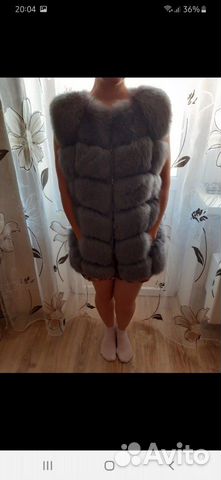 Жилет из песца Жилет из песца