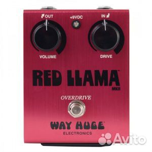 84872303366 Dunlop WHE203 гитарный эффект овердрайв Red Llama