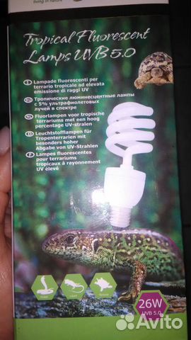 Лампа люминесцентная 5.0 repti zoo купить на Зозу.ру - фотография № 1