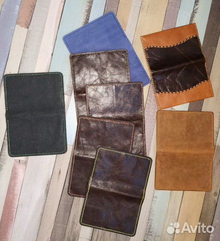 Кожаная обложка на документы. Hand made Кожаная обложка на документы. Hand made