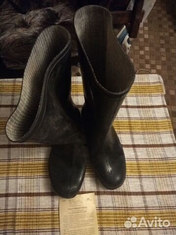 Сапоги резиновые черные размер 37 - 24 см Сапоги резиновые черные размер 37 - 24 см