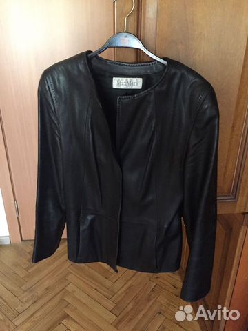 Куртка кожаная Max Mara оригинал Куртка кожаная Max Mara оригинал