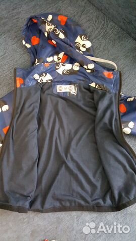 Ветровка для девочки р.104