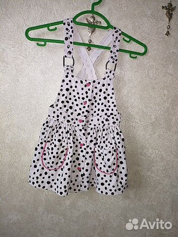 Костюм сарафан с капюшонкой 2-4г Костюм сарафан с капюшонкой 2-4г