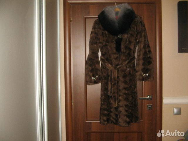 Шуба из кусочков Норки. Размер 44-46 Шуба из кусочков Норки. Размер 44-46