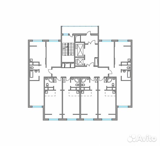 Студия, 24.4 м², 8/25 эт.