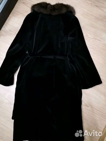 Норковая Шуба fellicci с соболем