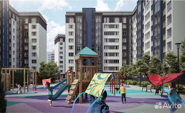 2-к квартира, 57.5 м², 2/9 эт. 2-к квартира, 57.5 м², 2/9 эт.