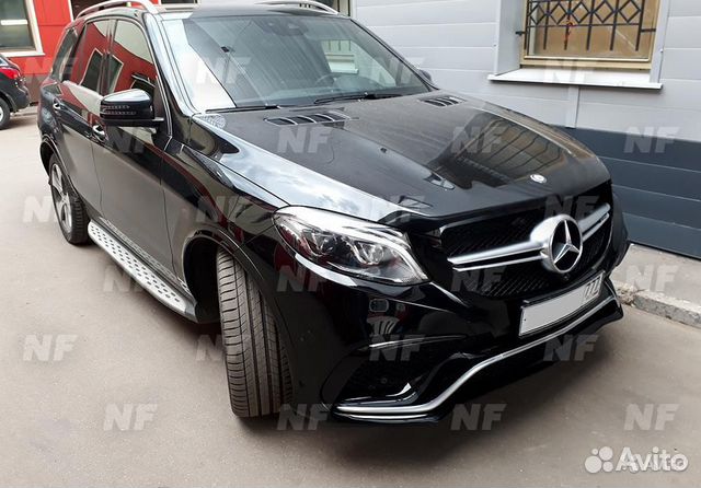 Бампер передний 63 AMG Mercedes GLE Бампер передний 63 AMG Mercedes GLE