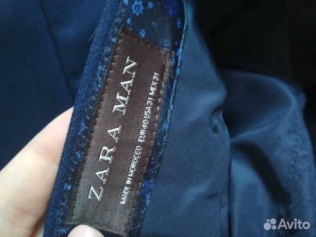 Брюки мужские zara eur40 Брюки мужские zara eur40