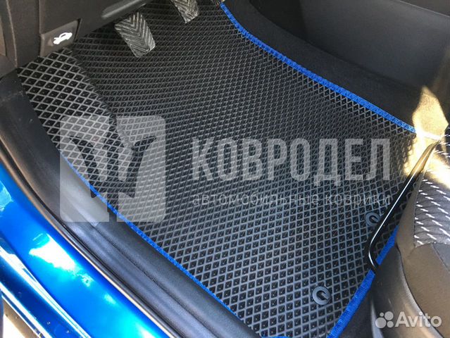 Коврики hyundai solaris EVA 3D лапа