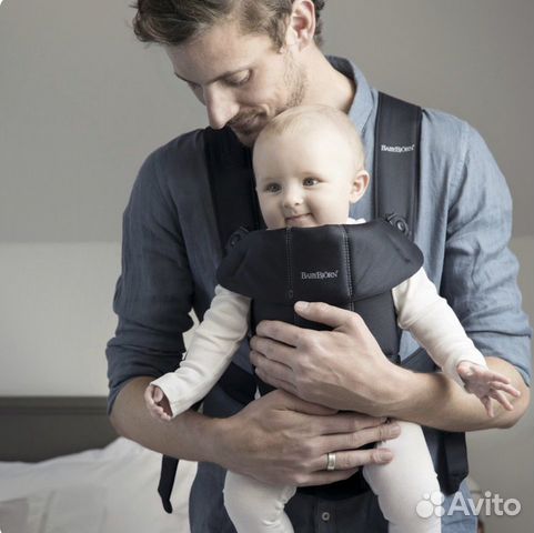 Рюкзак для переноски ребенка BabyBjorn Mini Cotton