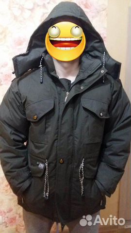 Пуховик мужской, новый, Fila, размер XXL