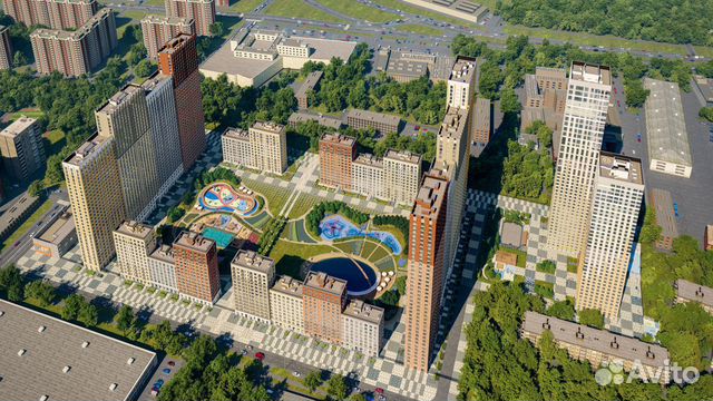 1-к квартира, 25.8 м², 39/45 эт.