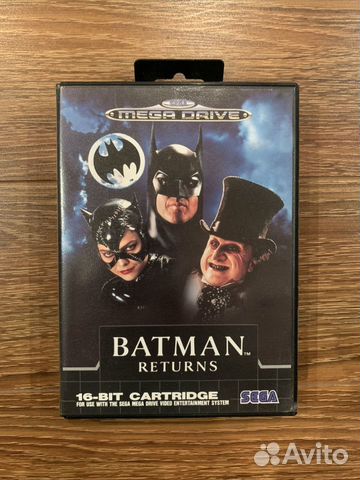 Batman Returns для Sega Mega Drive Batman Returns для Sega Mega Drive