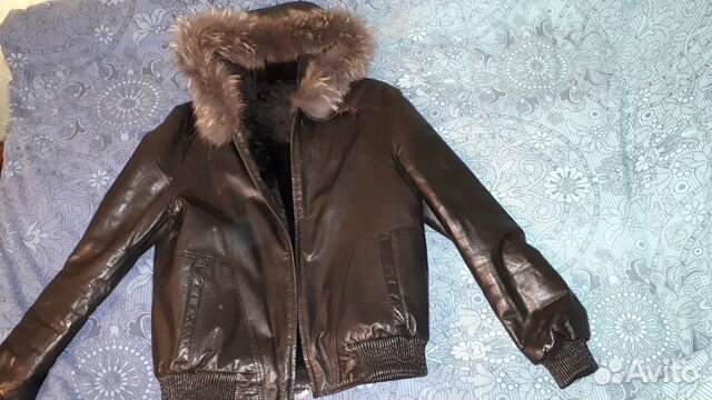 Куртка зимняя кожанная Куртка зимняя кожанная