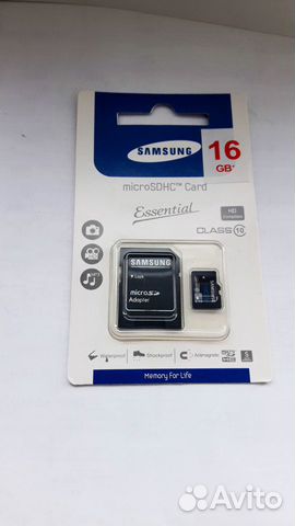 Карта памяти 16 Gb