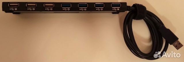 USB-концентратор Ginzzu GR-388UAB
