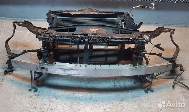 Mercedes E-class W212 кассета рамка радиаторов