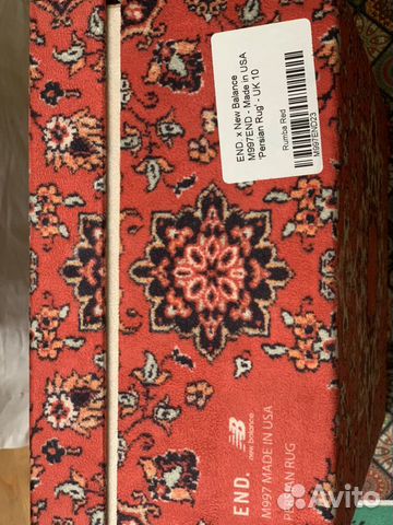 New Balance x END 997 Persian rug New Balance x END 997 Persian rug