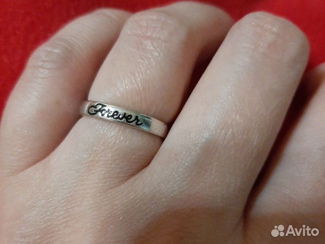 Серебряное кольцо,р.17,5