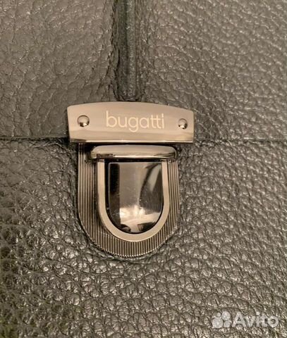 Новая кожаная папка Bugatti