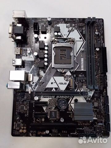 Материнская плата asus prime B360M-D Материнская плата asus prime B360M-D