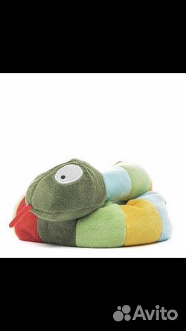 Игрушка-грелка Cozy Plush Змея новая в коробке
