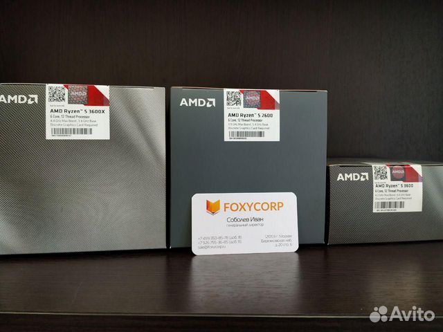 Процессоры Amd ryzen 5 1600 / 2600 / 3600 новые Процессоры Amd ryzen 5 1600 / 2600 / 3600 новые