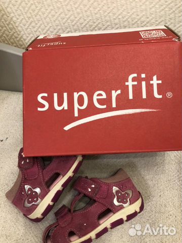 Туфли летние открытые замшевые фирмы superfit