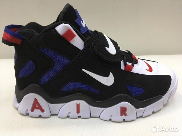 Кроссовки Nike Air Barrage Red and Blue Кроссовки Nike Air Barrage Red and Blue