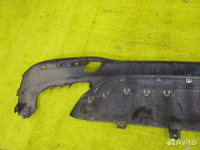 Юбка заднего бампера Mercedes GLE W166 (15-18) AMG Юбка заднего бампера Mercedes GLE W166 (15-18) AMG