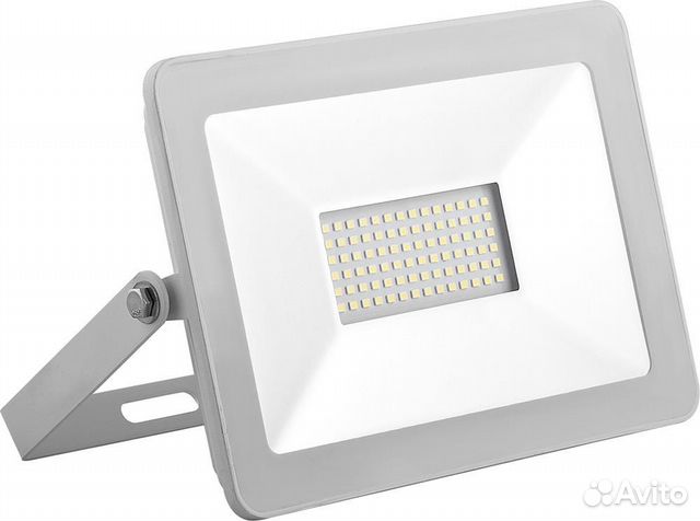 Прожектор LED 50W 6500К 4500 Лм IP65 серый Прожектор LED 50W 6500К 4500 Лм IP65 серый