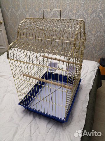 Клетка для попугая, большая купить на Зозу.ру - фотография № 3