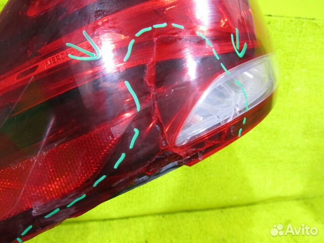 Фонарь левый внешний Mercedes GLE W166 (15-18) A16 Фонарь левый внешний Mercedes GLE W166 (15-18) A16