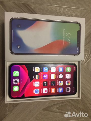 Телефон iPhone X 256 GB Silver Телефон iPhone X 256 GB Silver