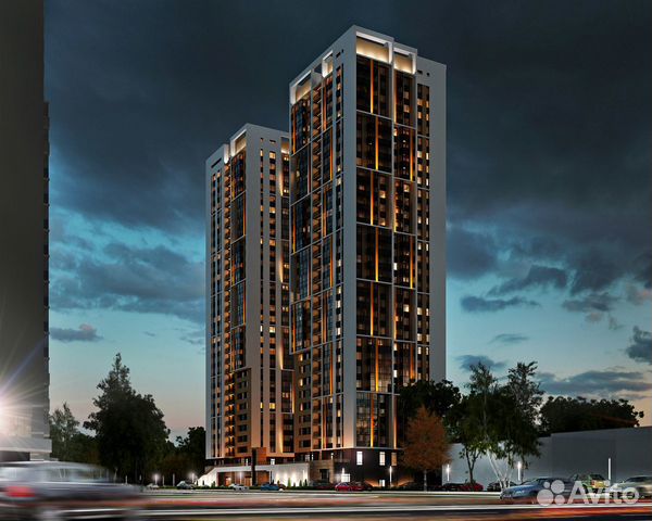 1-к квартира, 33.8 м², 27/30 эт. 1-к квартира, 33.8 м², 27/30 эт.