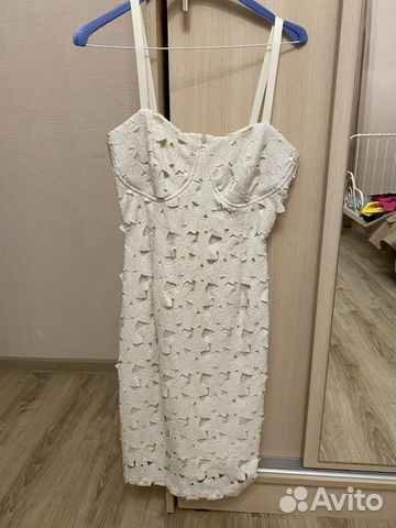 Кожаное платье-футляр