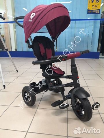 Детский трехколесный велосипед-трость Бордо